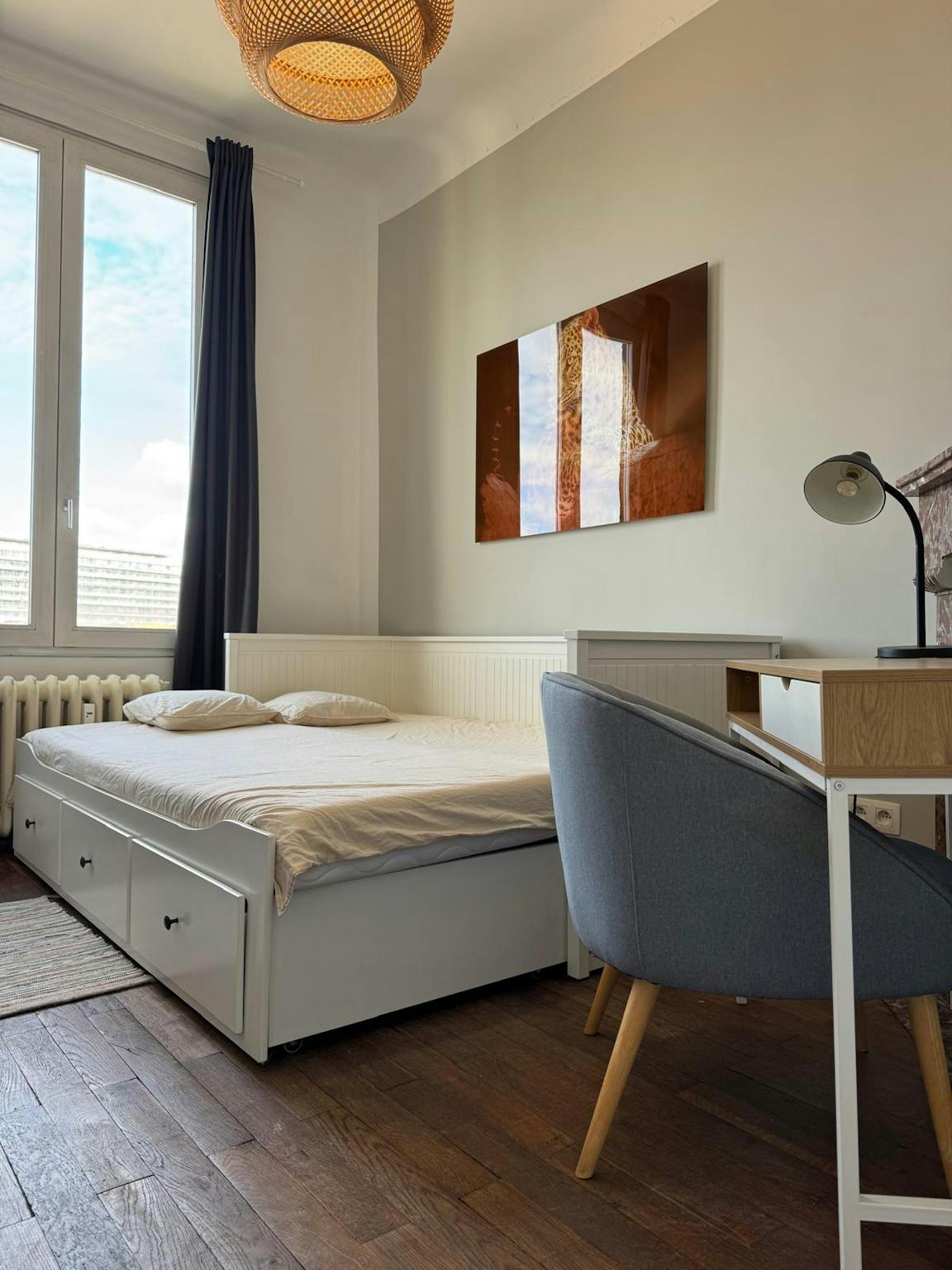 Appartement à louer à Molenbeek-Saint-Jean 1080 480.00€ 1 chambres m² - annonce 595578
