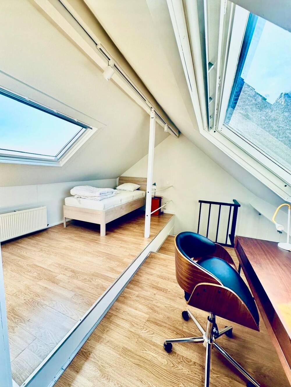 Appartement te  huur in Ukkel 1180 550.00€ 1 slaapkamers 600.00m² - Zoekertje 754093