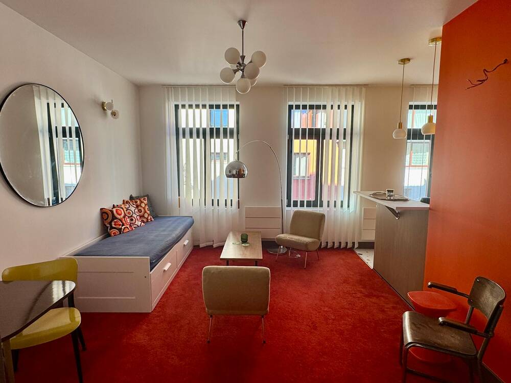 Appartement te  huur in Brussel 1000 1200.00€ 1 slaapkamers 40.00m² - Zoekertje 766418