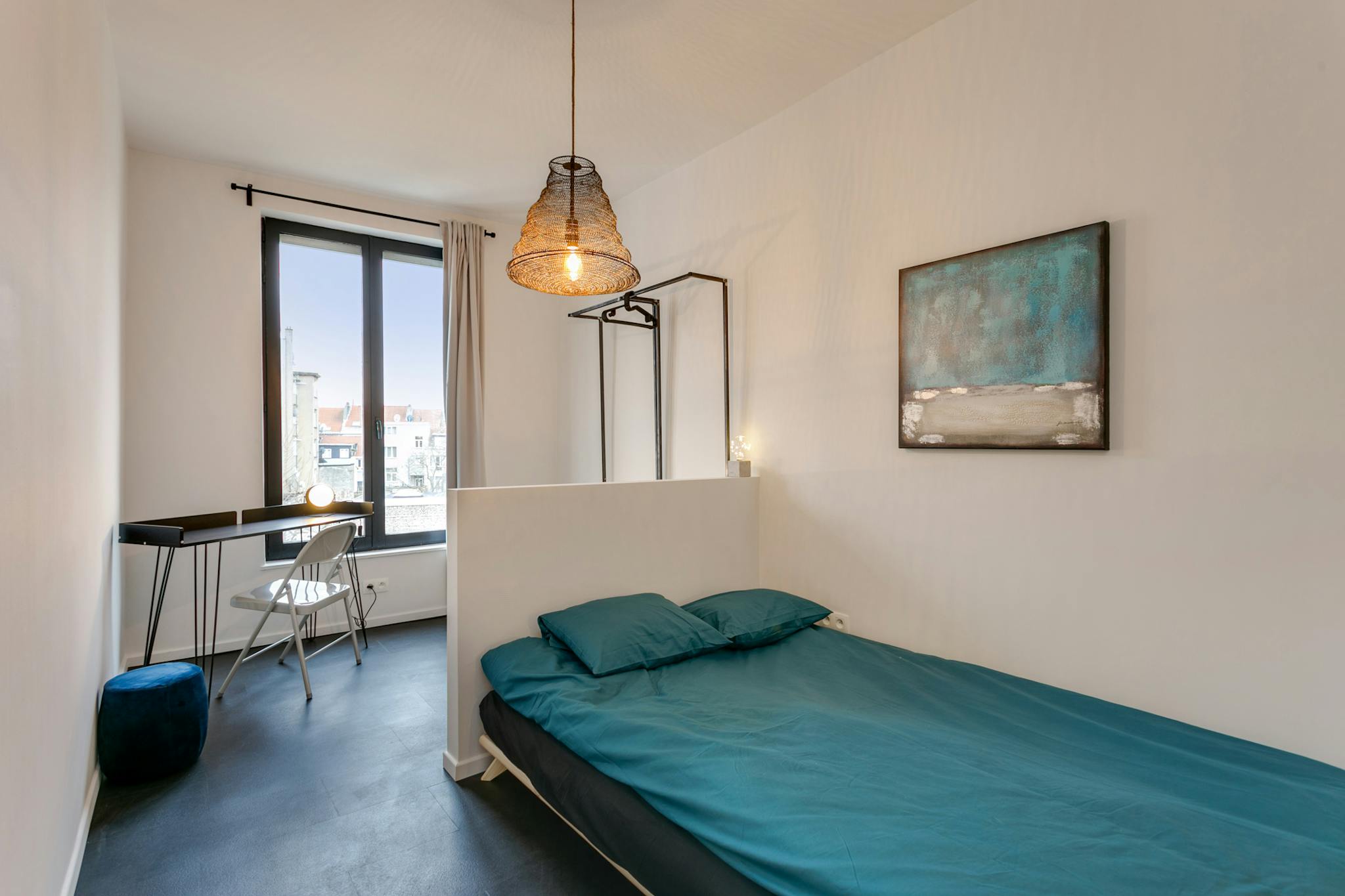 Appartement te  huur in Sint-Joost-ten-Node 1210 785.00€ 1 slaapkamers 600.00m² - Zoekertje 1312991