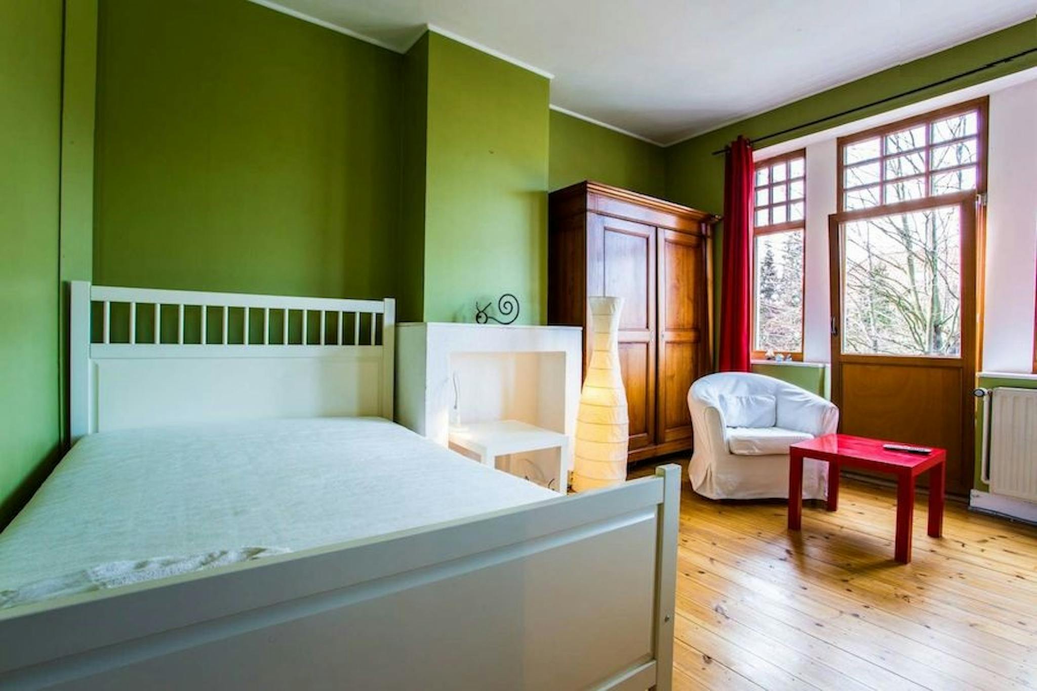 Appartement te  huur in Schaarbeek 1030 700.00€ 1 slaapkamers m² - Zoekertje 82667