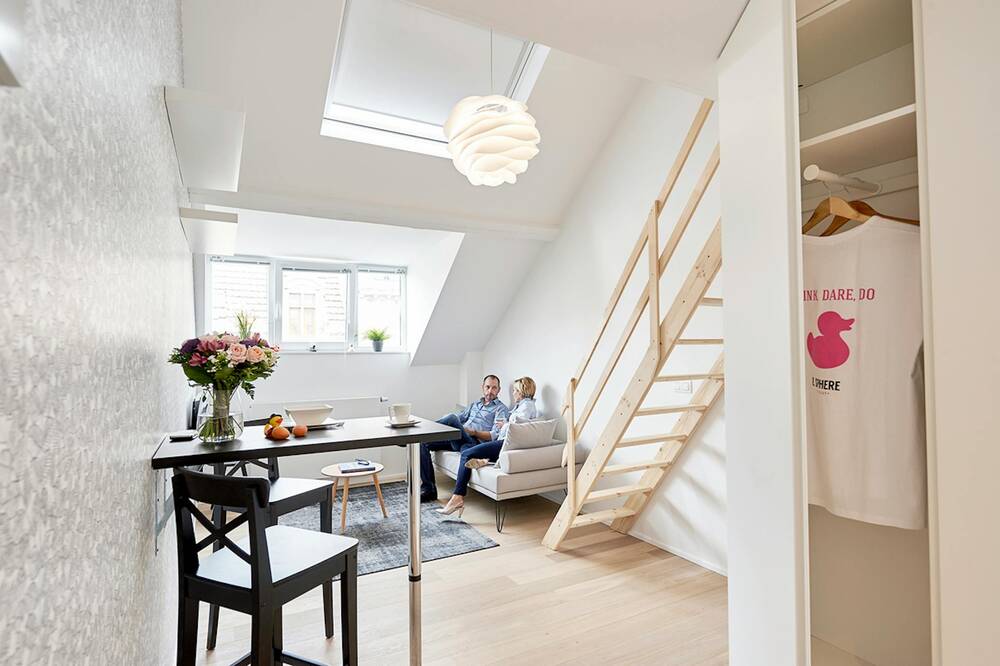 Appartement te  huur in Etterbeek 1040 1050.00€ 1 slaapkamers 35.00m² - Zoekertje 82683