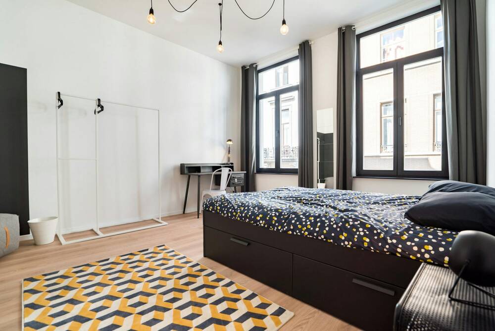 Appartement te  huur in Elsene 1050 760.00€ 1 slaapkamers 220.00m² - Zoekertje 82913