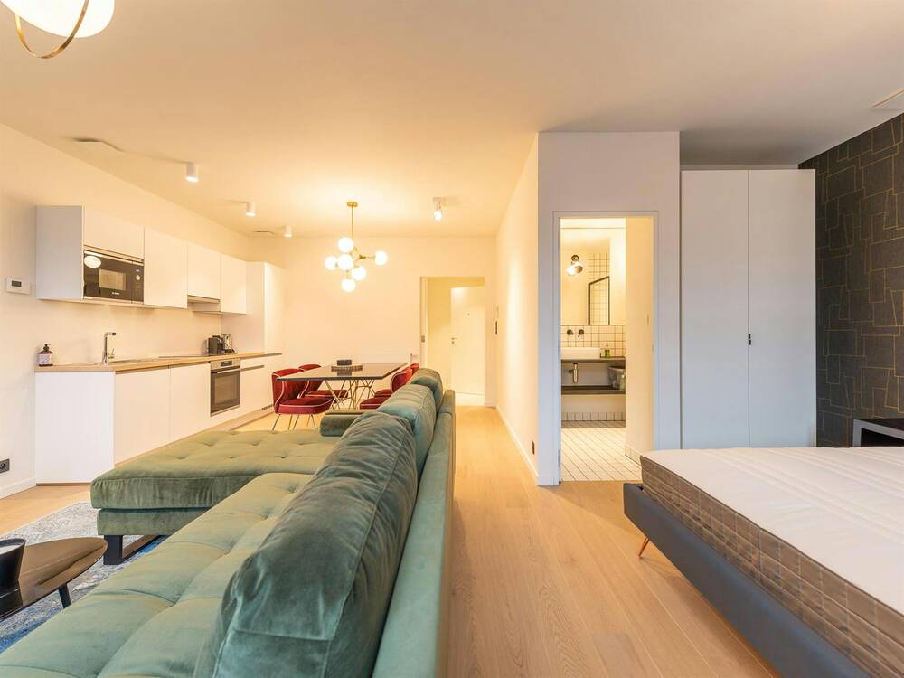 Appartement te  huur in Brussel 1000 1100.00€ 0 slaapkamers 50.00m² - Zoekertje 83062