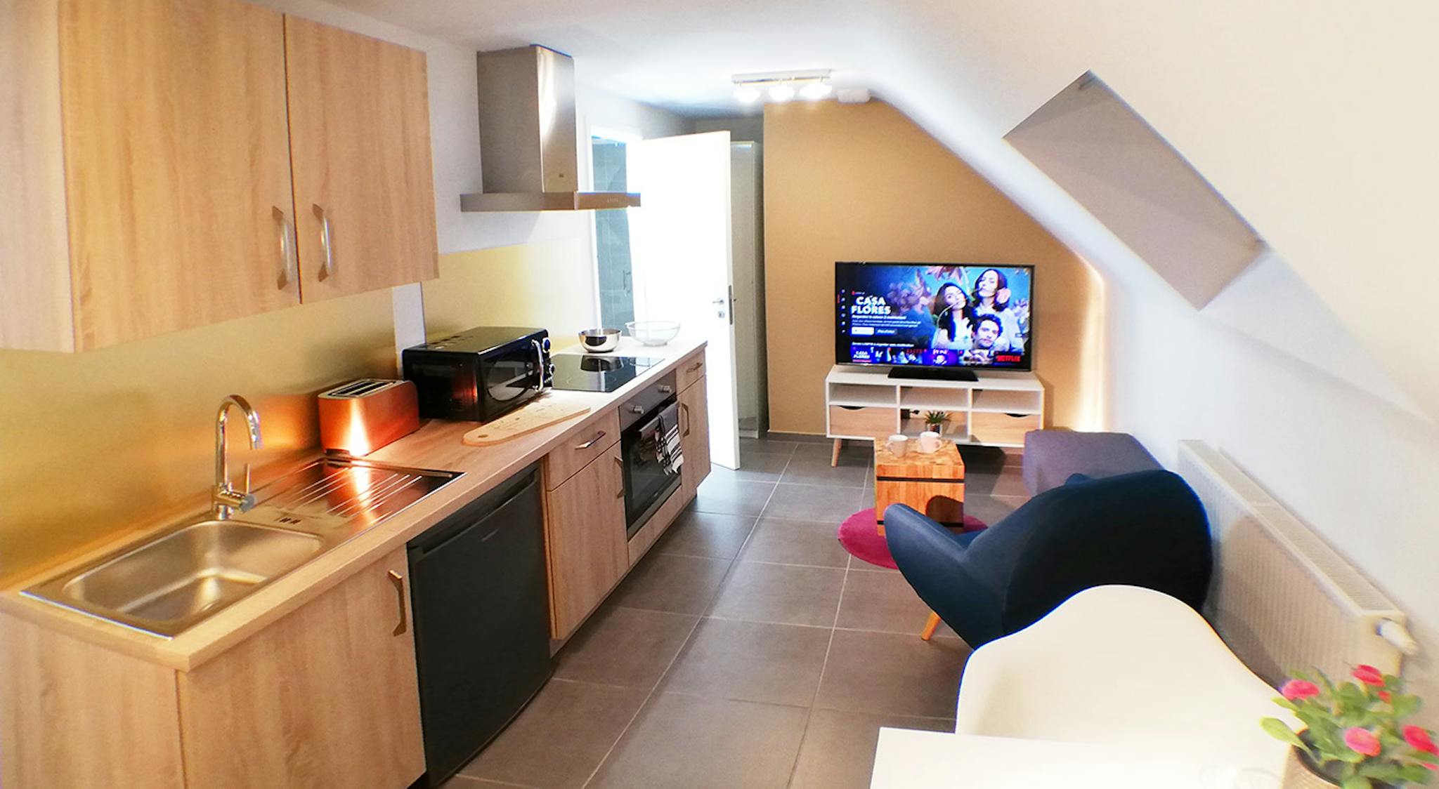 Appartement te huur in Gosselies 6041 890.00€ 1 slaapkamers 35.00m² - Zoekertje 83225