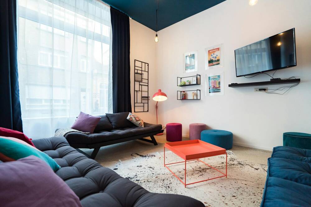 Appartement te  huur in Sint-Gillis 1060 750.00€ 1 slaapkamers 220.00m² - Zoekertje 83261