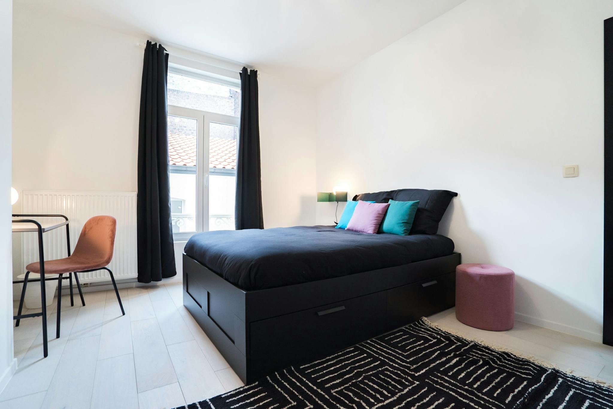 Appartement te  huur in Sint-Gillis 1060 750.00€ 1 slaapkamers 220.00m² - Zoekertje 83264