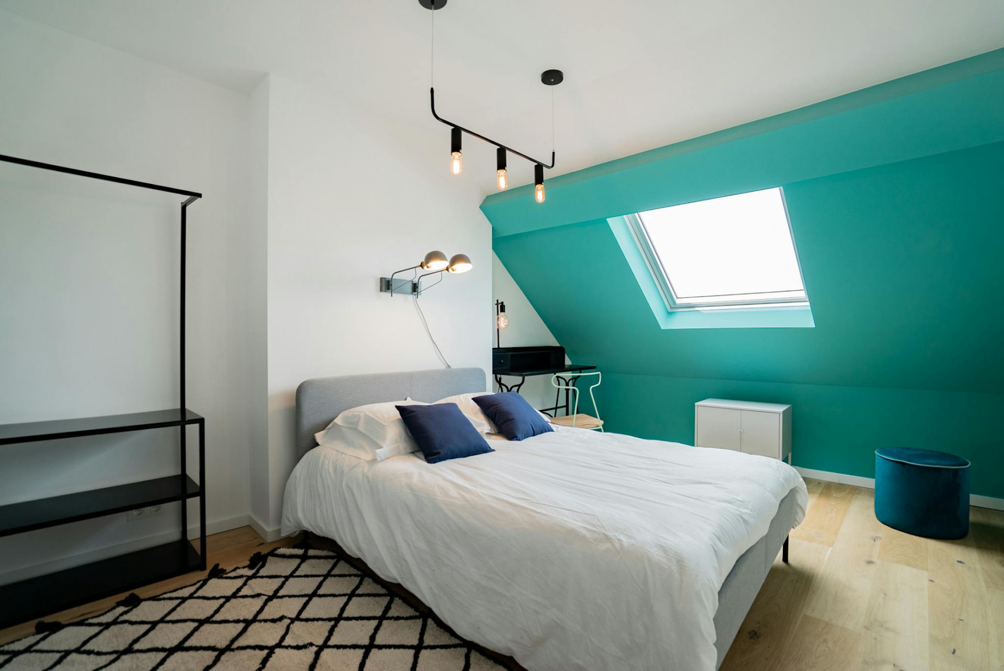 Appartement te  huur in Elsene 1050 895.00€ 1 slaapkamers 300.00m² - Zoekertje 83669