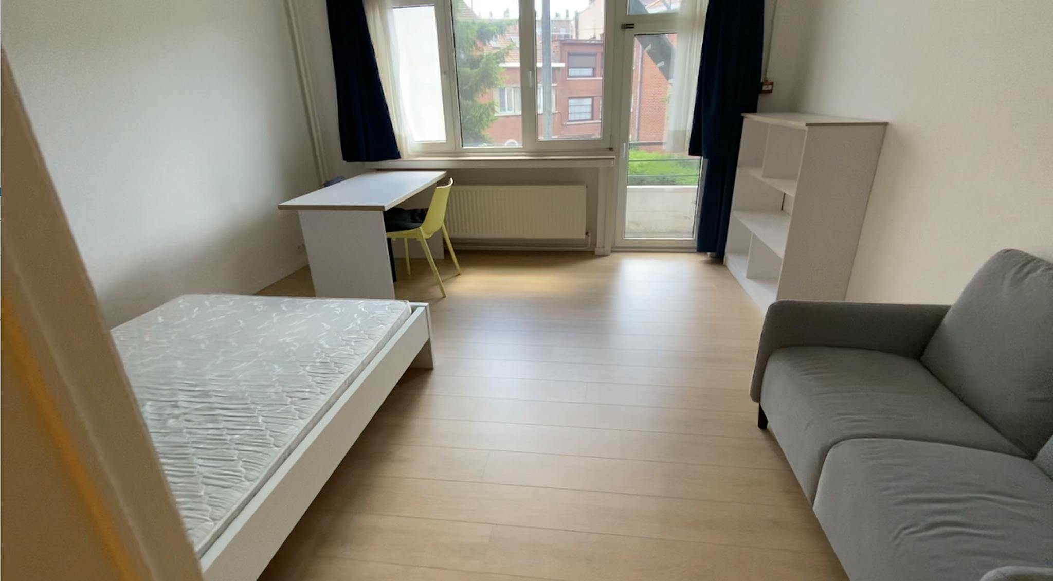 Appartement te  huur in Sint-Lambrechts-Woluwe 1200 740.00€ 1 slaapkamers m² - Zoekertje 83712