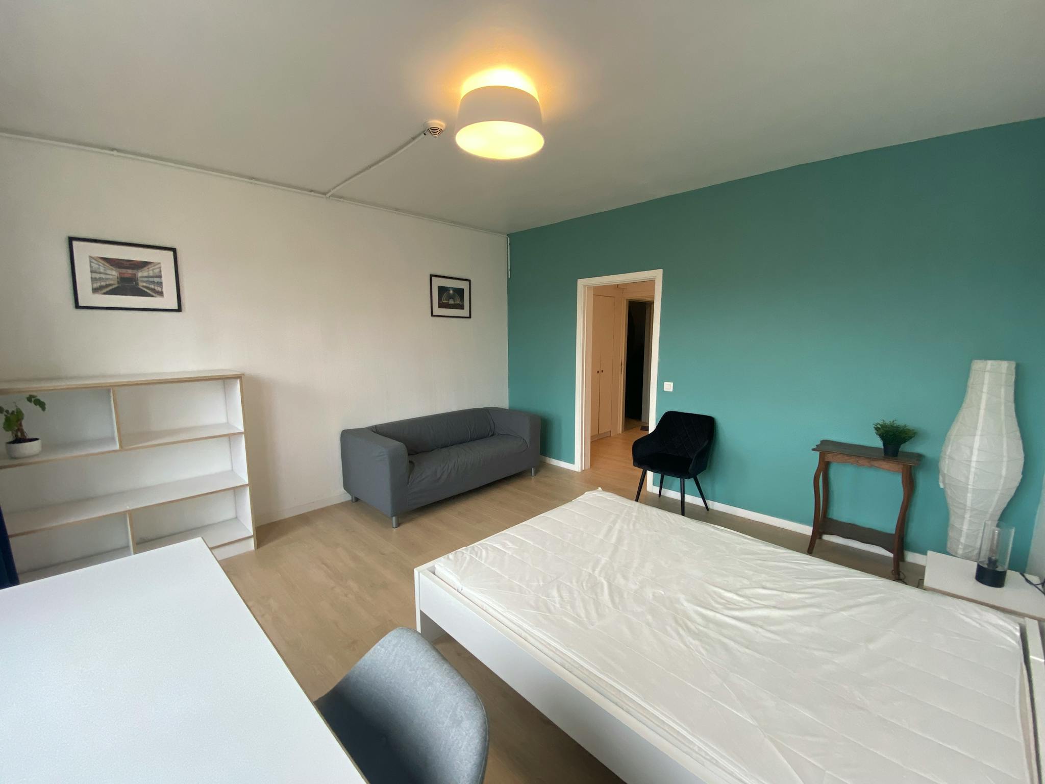 Appartement te  huur in Sint-Lambrechts-Woluwe 1200 740.00€ 1 slaapkamers m² - Zoekertje 83713