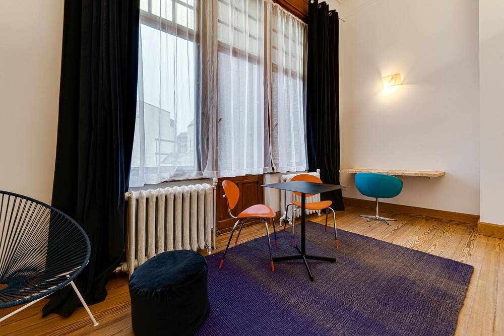 Appartement te  huur in Elsene 1050 1200.00€ 1 slaapkamers 30.00m² - Zoekertje 84017