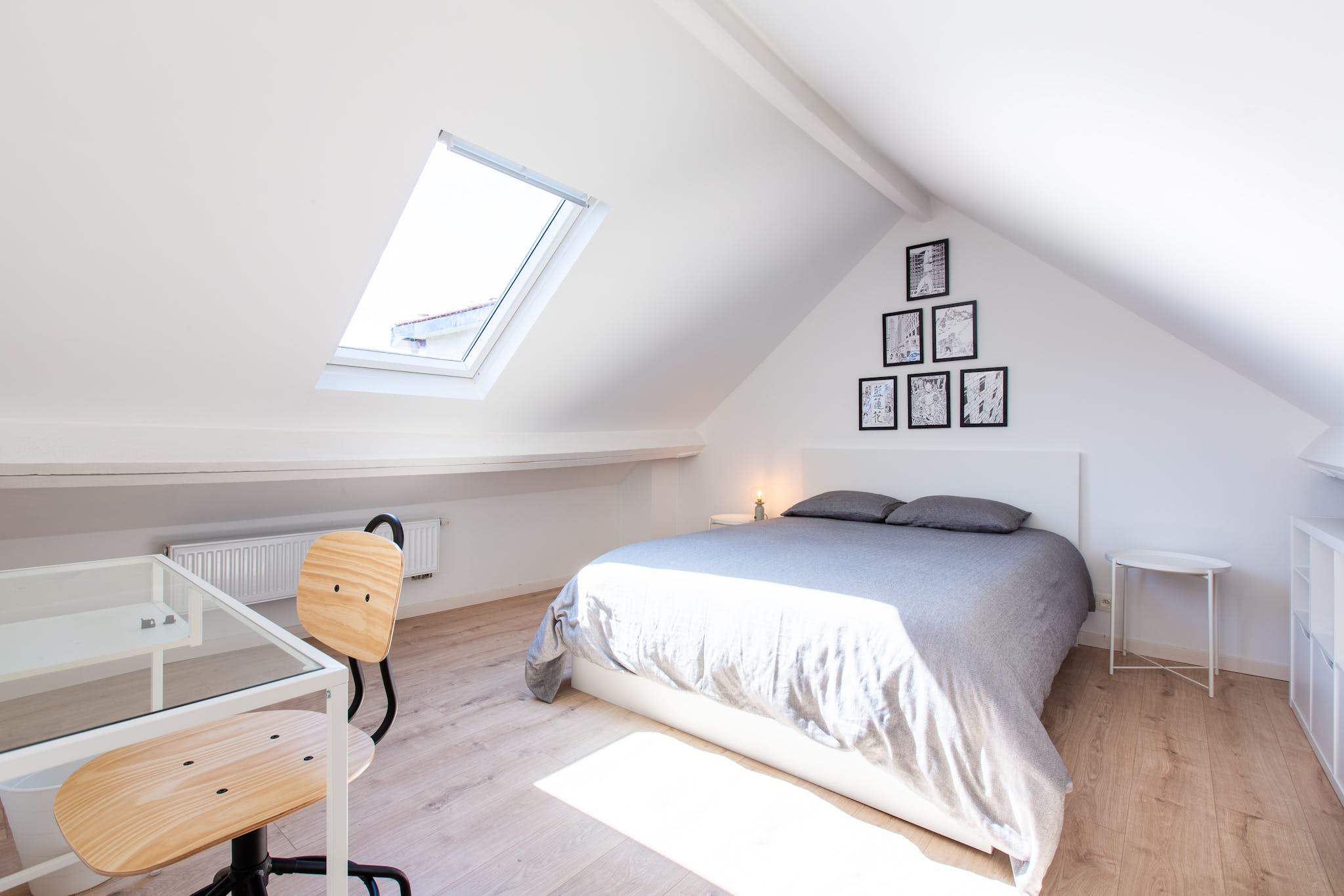 Appartement te  huur in Sint-Jans-Molenbeek 1080 550.00€ 1 slaapkamers 200.00m² - Zoekertje 1020807