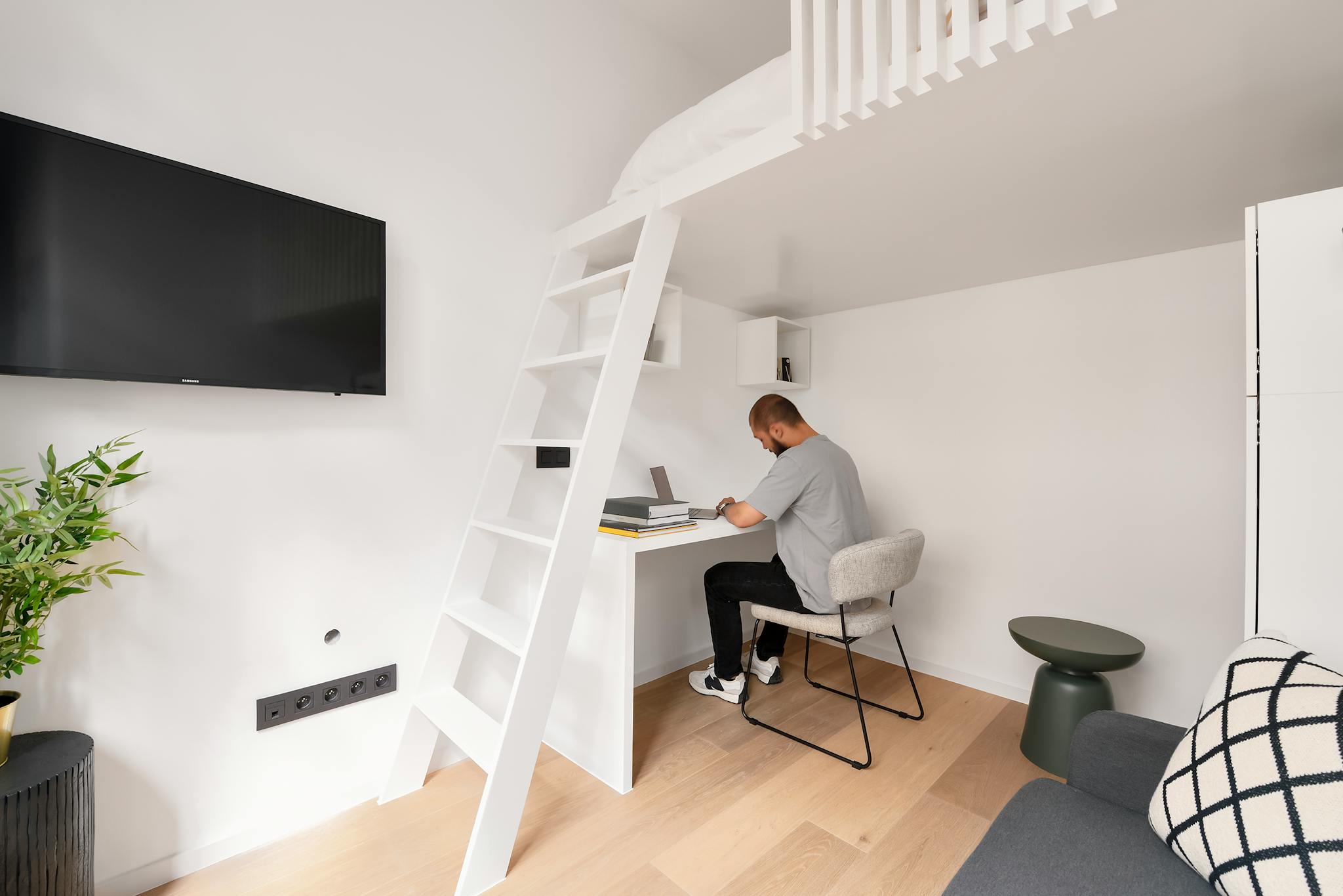 Appartement à louer à Saint-Gilles 1060 850.00€ 0 chambres 28.00m² - annonce 85250