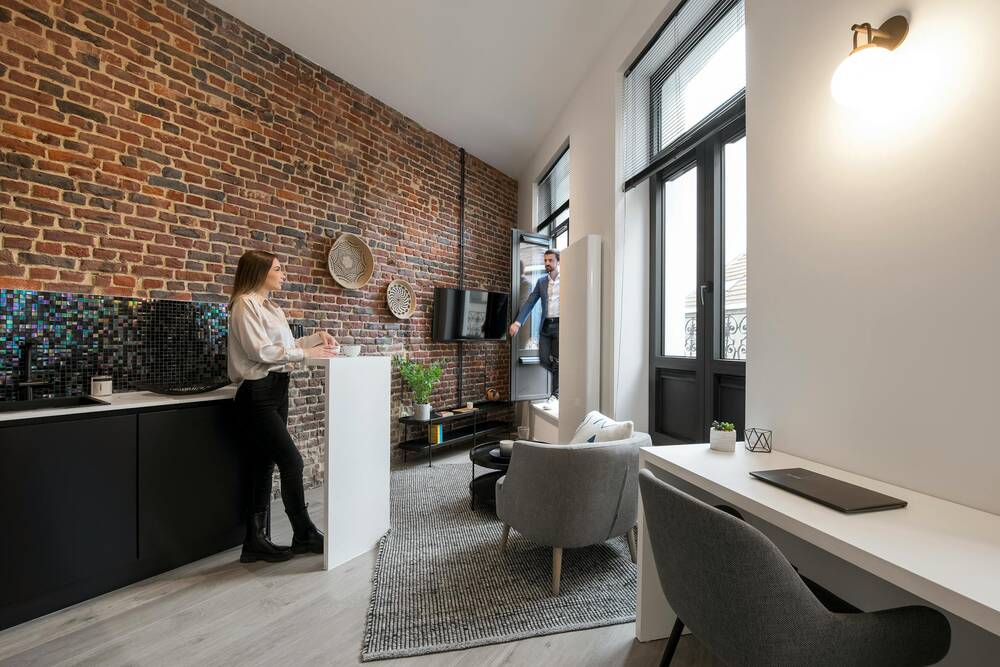 Appartement te  huur in Sint-Joost-ten-Node 1210 1000.00€ 0 slaapkamers 40.00m² - Zoekertje 1020985