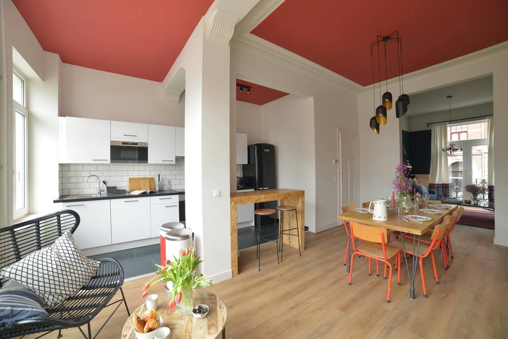 Appartement te  huur in Schaarbeek 1030 894.00€ 1 slaapkamers 187.00m² - Zoekertje 746198