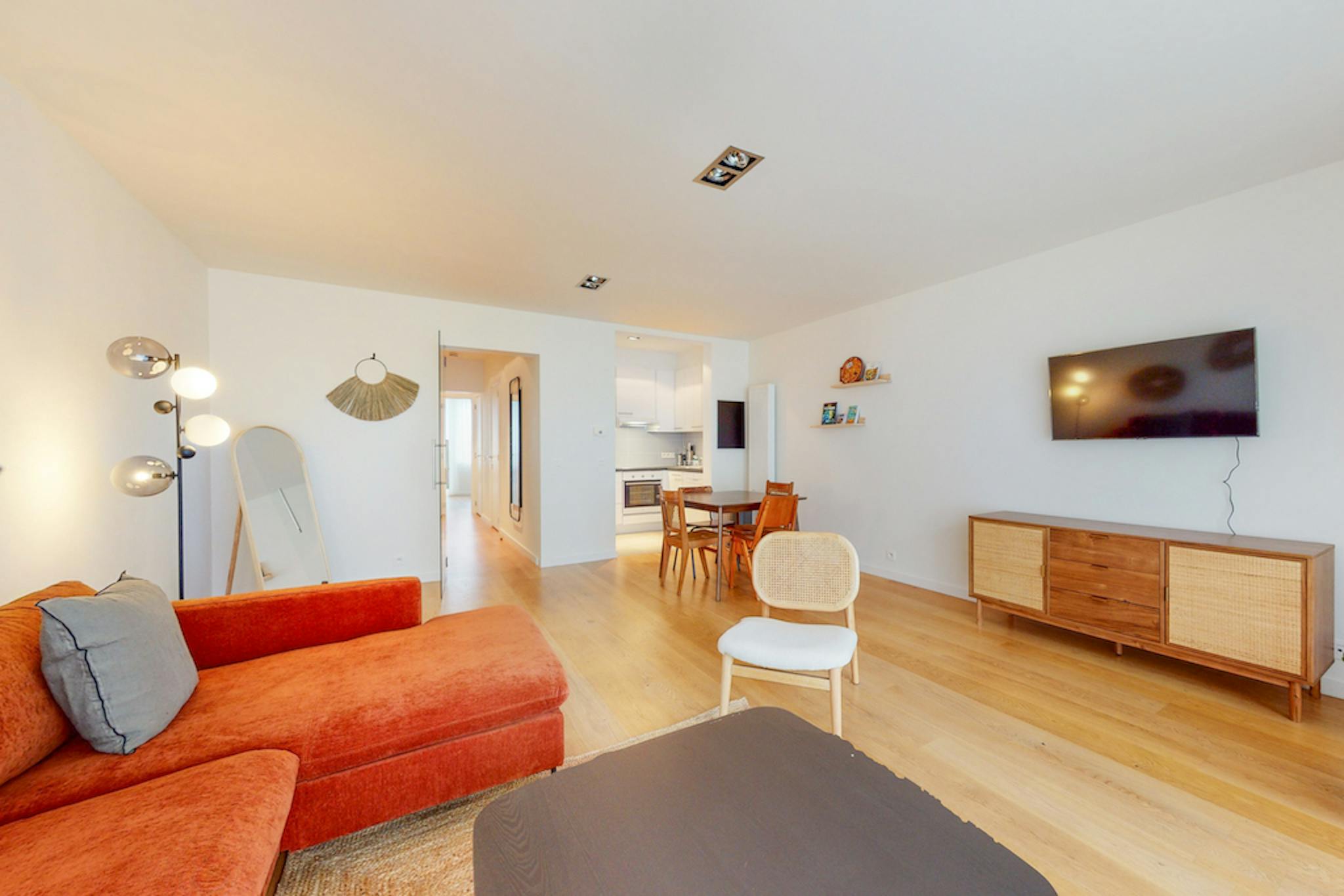 Appartement te  huur in Brussel 1000 1720.00€ 1 slaapkamers 54.00m² - Zoekertje 794514