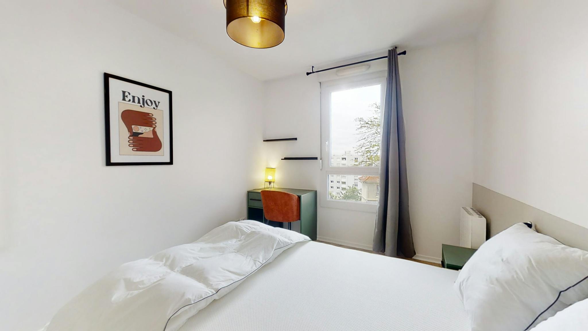 Appartement te huur in Evere 1140 850.00€ 1 slaapkamers 96.00m² - Zoekertje 86439