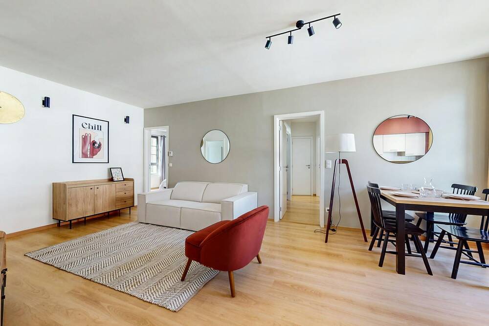 Appartement te  huur in Evere 1140 850.00€ 1 slaapkamers 96.00m² - Zoekertje 86439