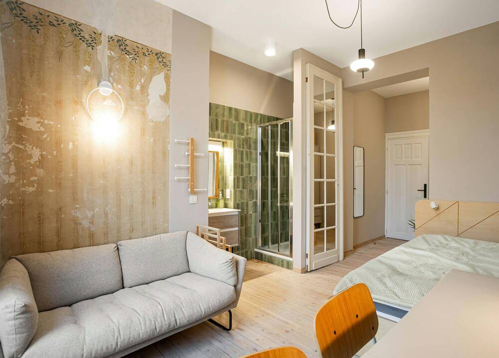 Appartement te  huur in Schaarbeek 1030 1010.00€ 1 slaapkamers 307.00m² - Zoekertje 86659