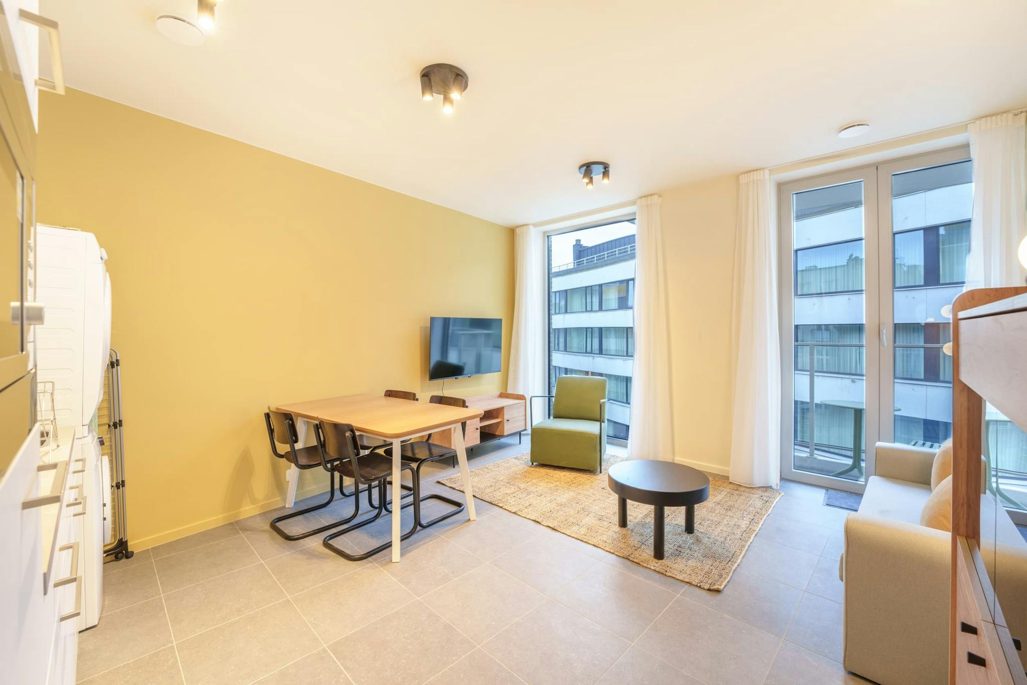 Appartement te  huur in Antwerpen 2018 1390.00€ 1 slaapkamers 54.00m² - Zoekertje 740057
