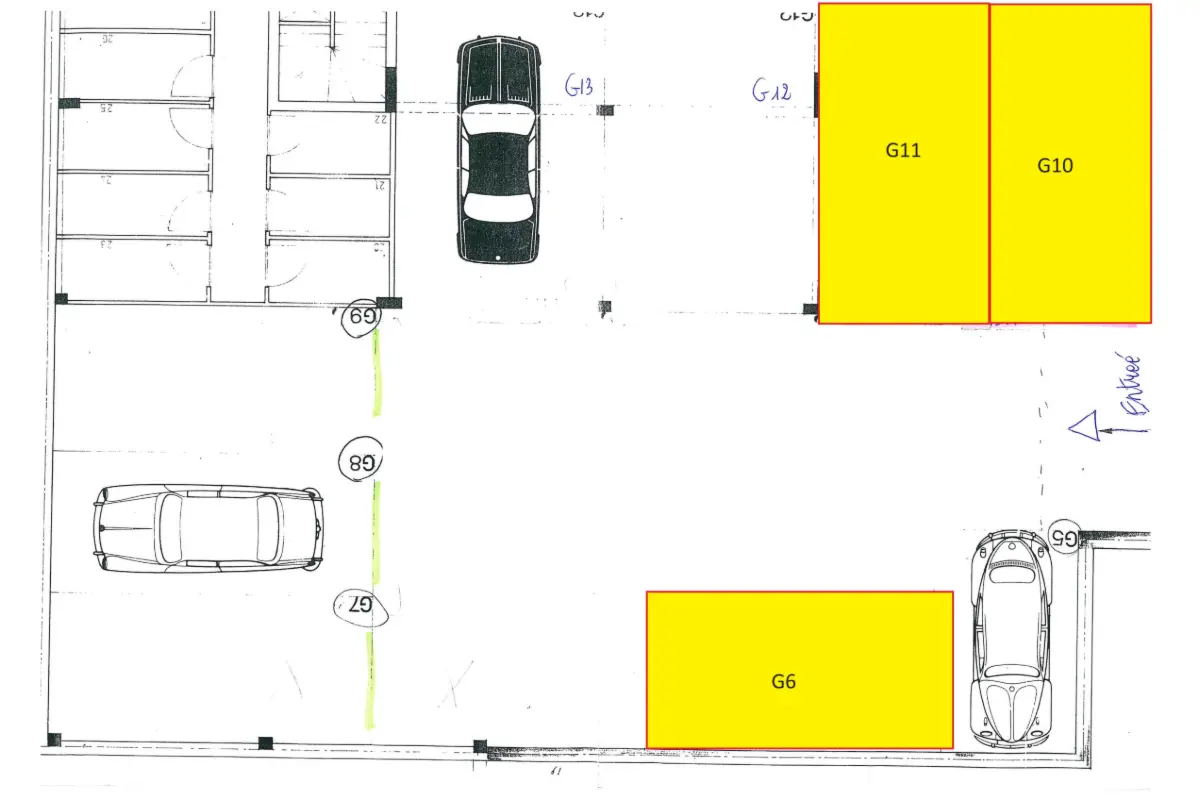 Parking & garage te  koop in Laken 1020 60000.00€  slaapkamers m² - Zoekertje 28222