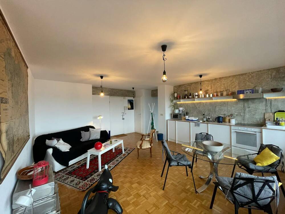 Appartement te  huur in Brussel 1000 1400.00€ 1 slaapkamers 60.00m² - Zoekertje 795498
