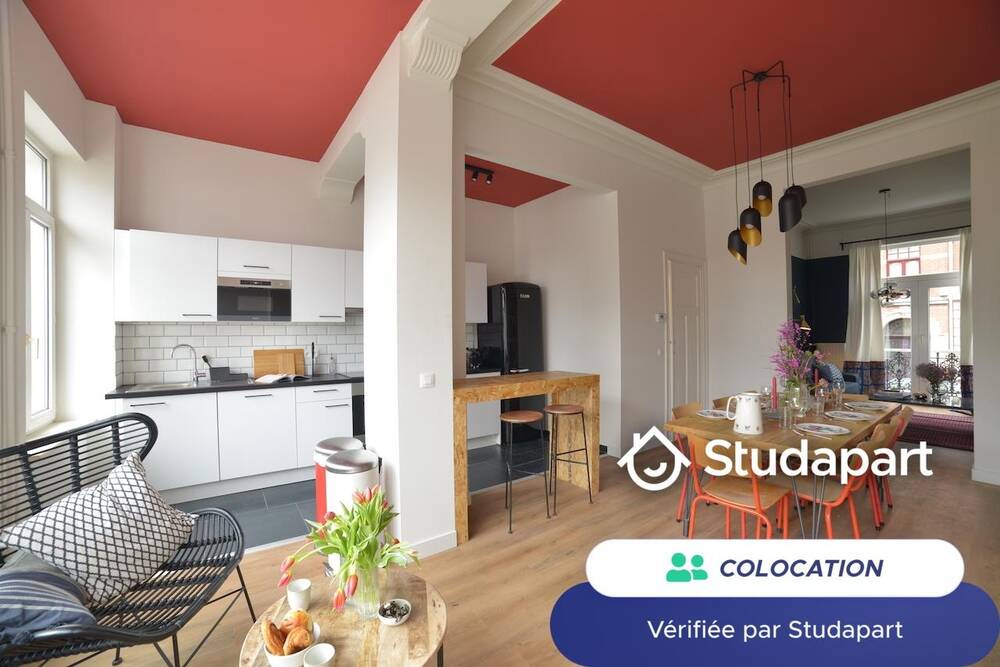 Kot te huur in Schaarbeek 1030 780.00€ 1 slaapkamers 187.00m² - Zoekertje 33436
