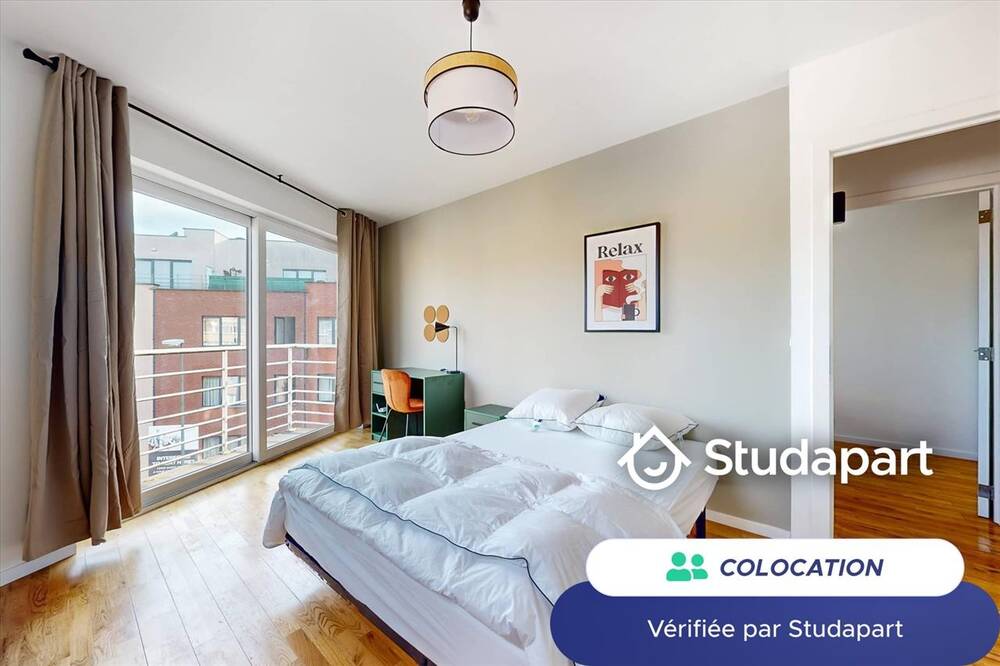 Kot te huur in Jette 1090 760.00€ 1 slaapkamers 9.00m² - Zoekertje 33170