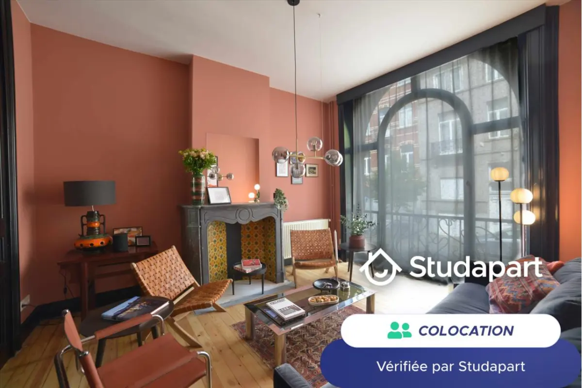 Kot te  huur in Brussel 1000 790.00€ 1 slaapkamers 172.00m² - Zoekertje 32147