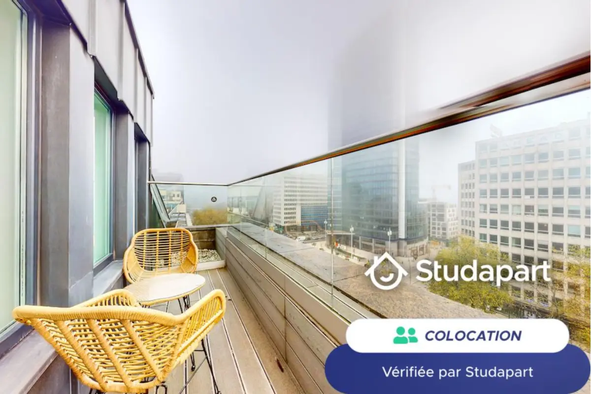 Kot te  huur in Brussel 1000 2750.00€ 1 slaapkamers 102.00m² - Zoekertje 33795