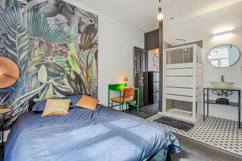 Appartement te  huur in Brussel 1000 850.00€ 1 slaapkamers 200.00m² - Zoekertje 87448