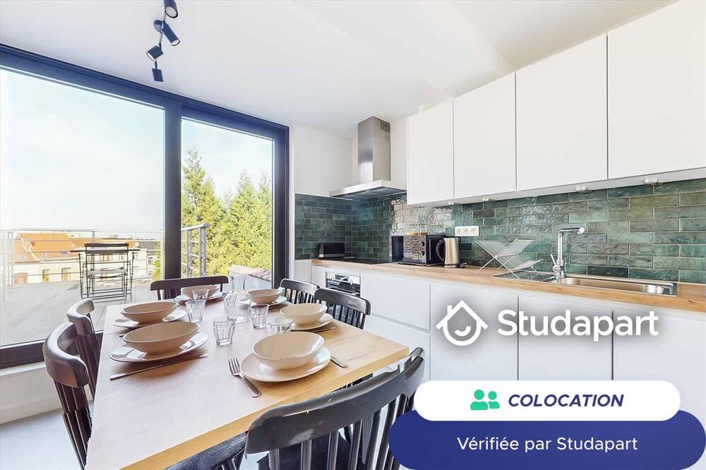 Kot te huur in Schaarbeek 1030 860.00€ 1 slaapkamers 10.00m² - Zoekertje 39390