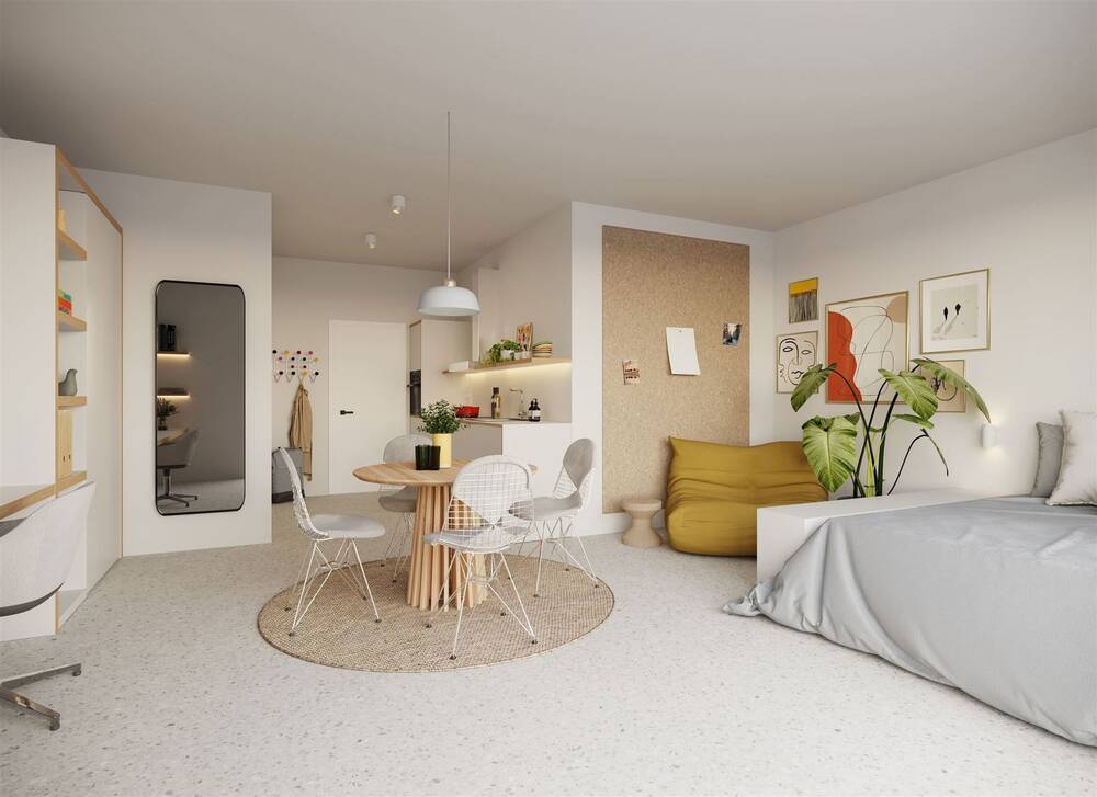 Appartement te  koop in Sint-Joost-ten-Node 1210 179000.00€ 0 slaapkamers 30.00m² - Zoekertje 1321811