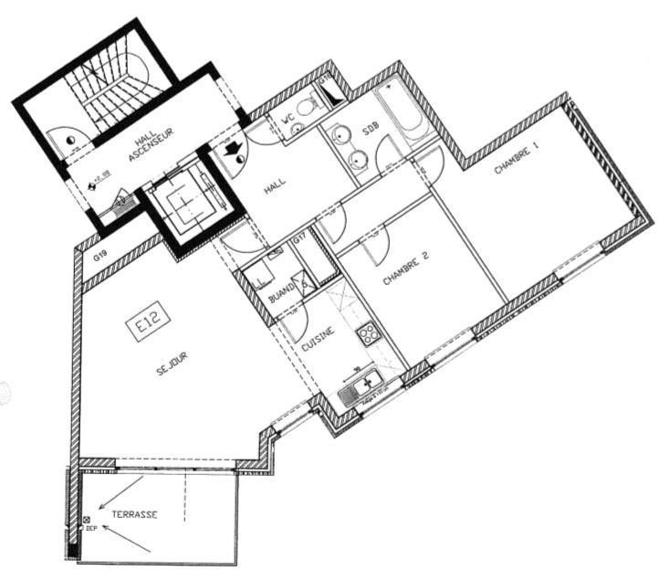 Appartement à louer à Evere 1140 1230.00€ 2 chambres 91.50m² - annonce 1347996