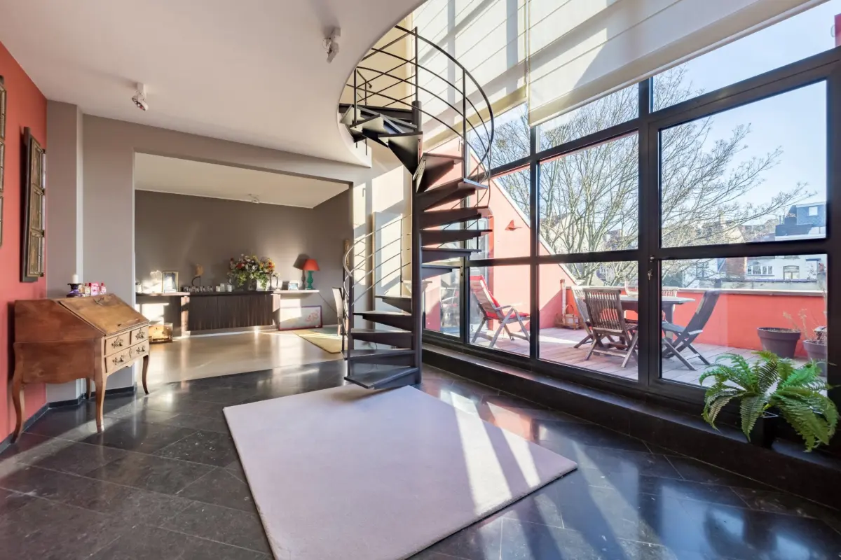 Penthouse te  koop in Elsene 1050 1150000.00€ 3 slaapkamers 208.00m² - Zoekertje 53995