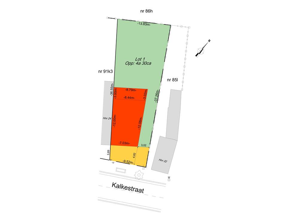 Terrain à bâtir à vendre à Opwijk 1745 180000.00€ 0 chambres m² - annonce 1403407