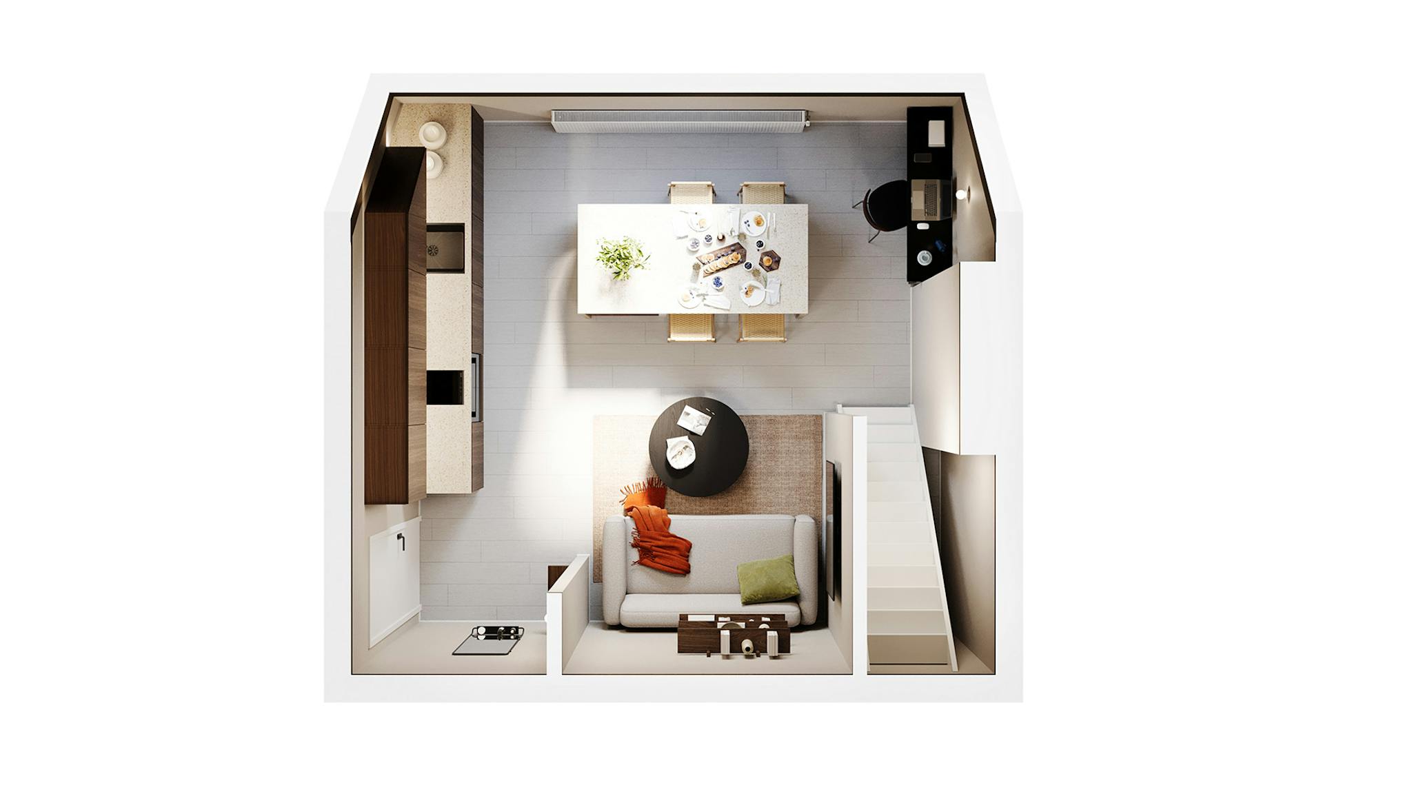 Appartement à louer à Saint-Gilles 1060 1250.00€ 1 chambres 40.00m² - annonce 795629