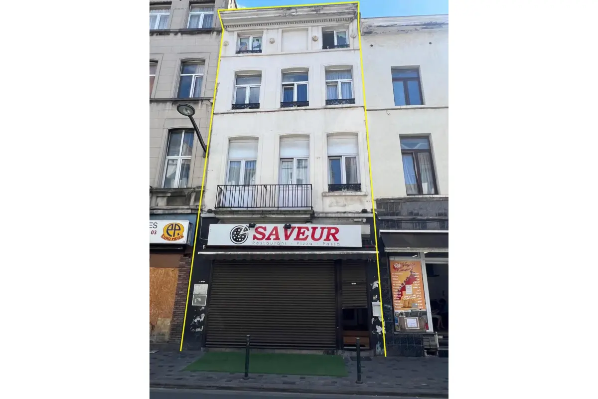 Appartementsgebouw te  in Sint-Jans-Molenbeek 1080 669000.00€ 3 slaapkamers 400.00m² - Zoekertje 231314