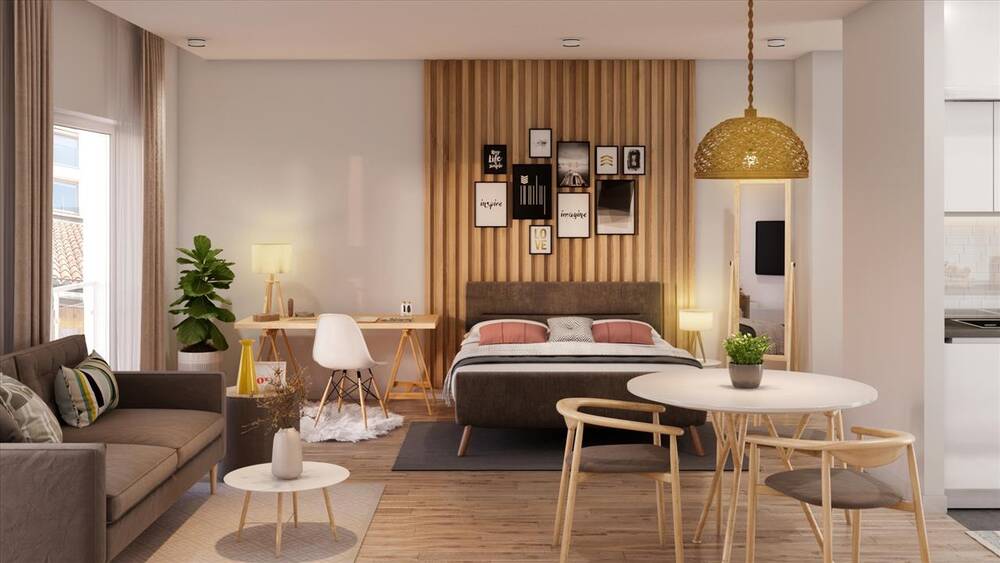 Studio à louer à Saint-Gilles 1060 975.00€ 0 chambres 47.00m² - annonce 449667