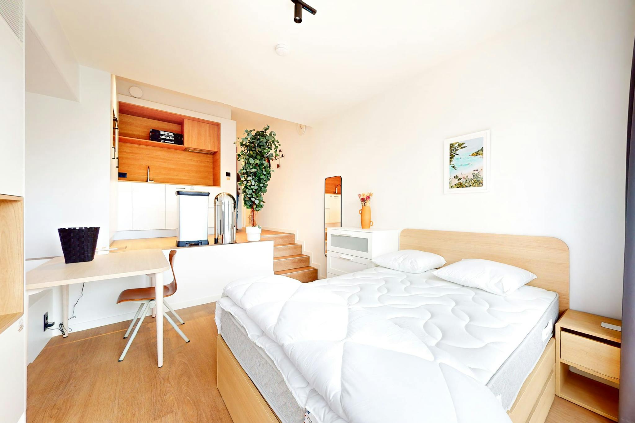 Appartement te  huur in Brussel 1000 1190.00€ 0 slaapkamers 29.00m² - Zoekertje 648542