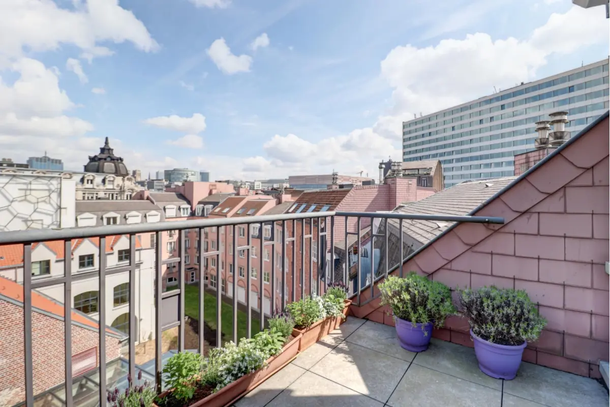 Penthouse à vendre à Bruxelles 1000 695000.00€ 2 chambres 174.00m² - annonce 385605