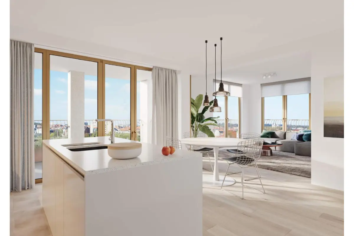 Benedenverdieping te  koop in Brussel 1000 407000.00€ 2 slaapkamers 104.88m² - Zoekertje 442318