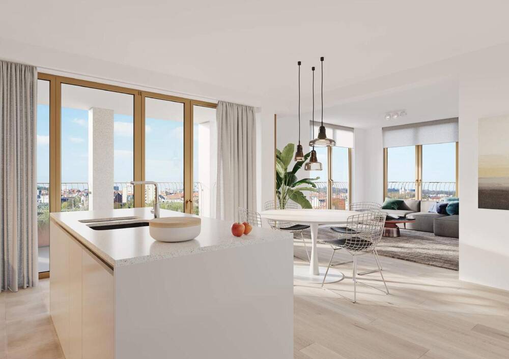 Rez-de-chaussée à vendre à Bruxelles 1000 407000.00€ 2 chambres 104.88m² - annonce 442318