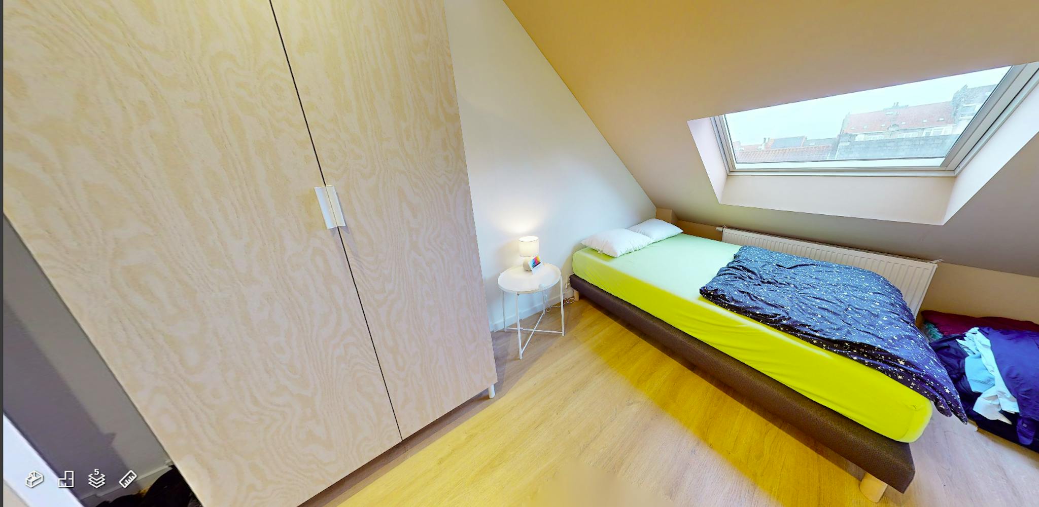 Appartement à louer à Ixelles 1050 720.00€ 1 chambres 350.00m² - annonce 436234
