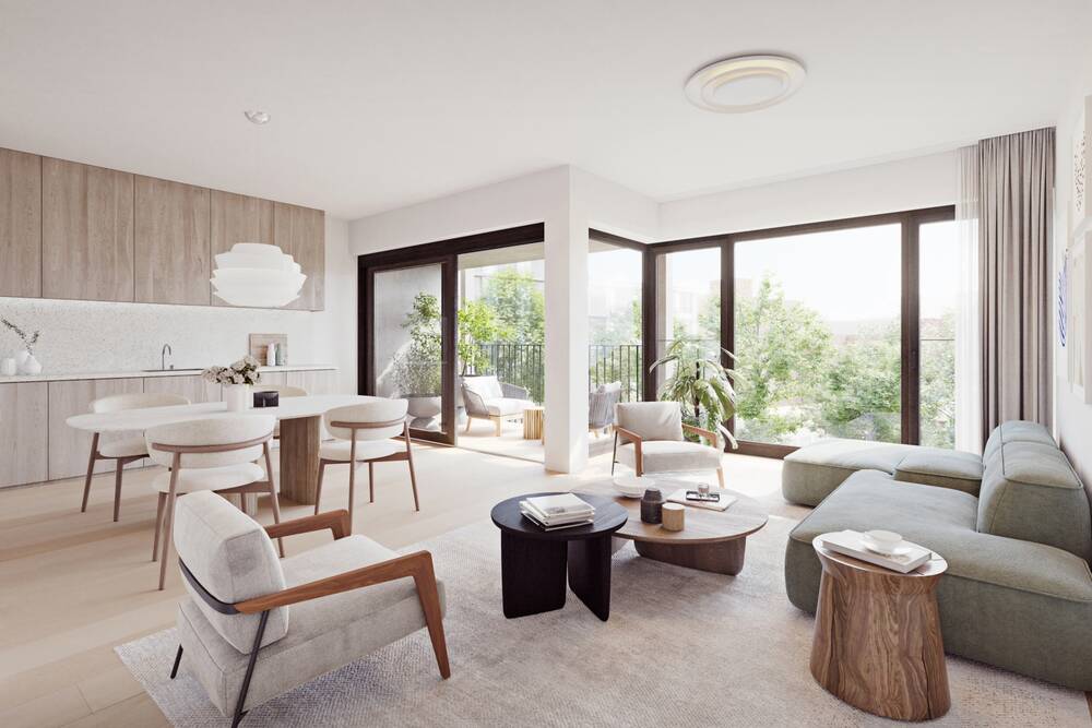 Penthouse à vendre à Ixelles 1050 580000.00€ 2 chambres 91.80m² - annonce 427618