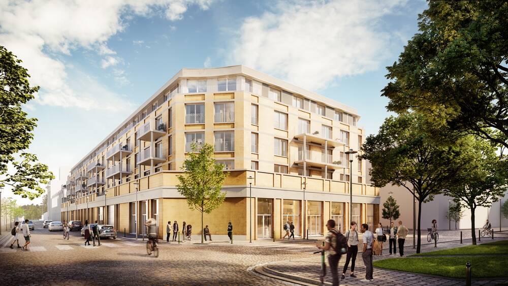 Appartement te huur in Sint-Jans-Molenbeek 1080 1150.00€ 1 slaapkamers 82.00m² - Zoekertje 435399