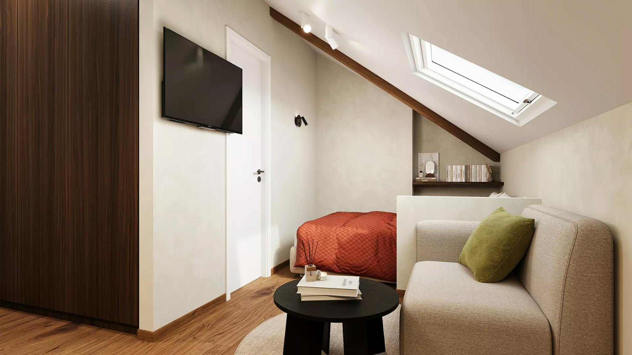 Appartement te huur in Brussel 1000 850.00€ 0 slaapkamers 25.00m² - Zoekertje 607895
