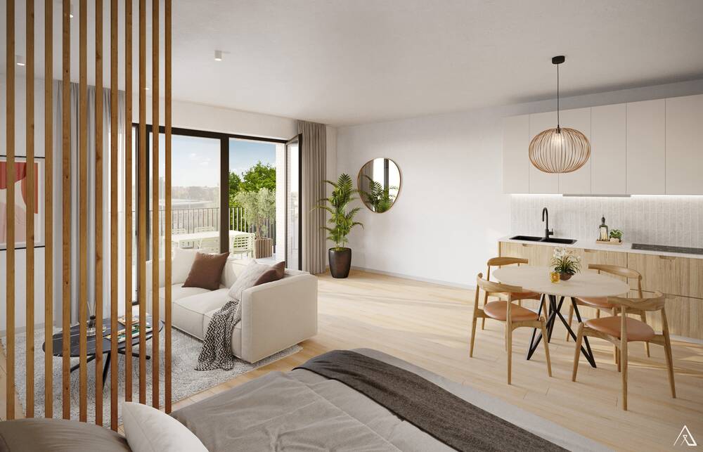 Studio à vendre à Auderghem 1160 292700.00€ 0 chambres 47.30m² - annonce 469008