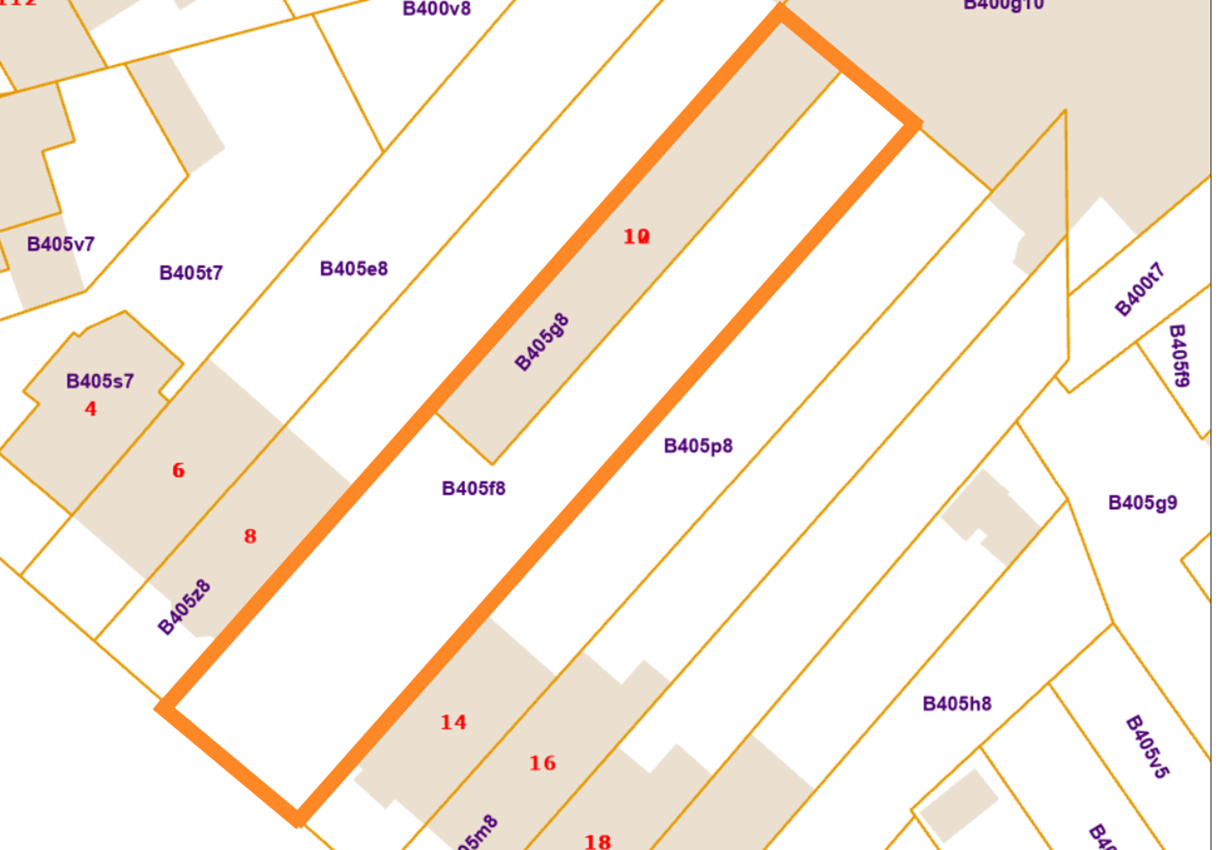 Grond te in Wemmel 1780 400000.00€ slaapkamers m² - Zoekertje 444375