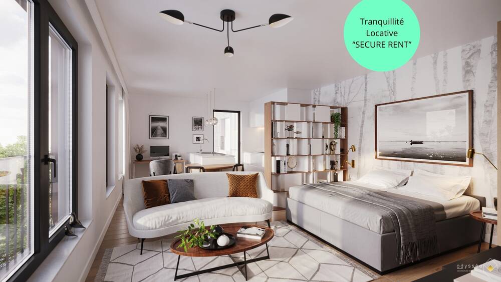 Studio à vendre à Woluwe-Saint-Lambert 1200 335000.00€ 0 chambres 57.00m² - annonce 443818